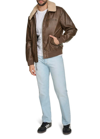 Коричневая демисезонная куртка Levi's