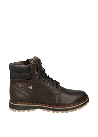 Темно-коричневые зимние ботинки Benito