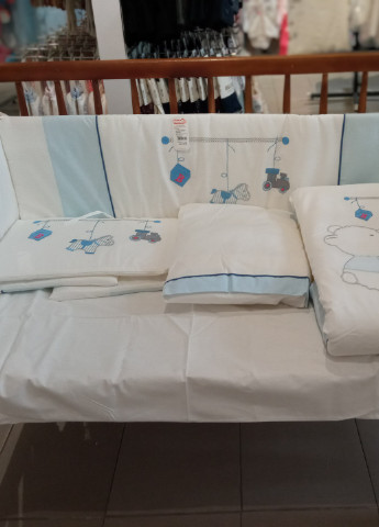 Набір для дитячого ліжечка з 7 речей Bebetto (220172907)
