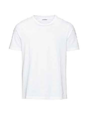 Біла базова чоловіча футболка Livergy