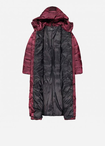 Бордовая демисезонная куртка 32k3136-c913 куртка-пальто CMP WOMAN COAT FIX HOOD