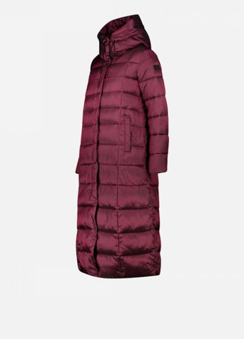 Бордовая демисезонная куртка 32k3136-c913 куртка-пальто CMP WOMAN COAT FIX HOOD