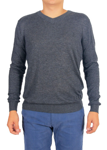 Серый зимний пуловер John Richmond