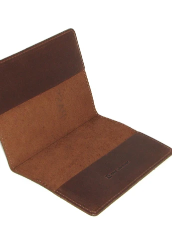 Обложка на паспорт Паспорт-H col.F темно-коричневая DNK Leather (253933186)