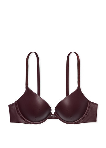 Бордовый демисезонный комплект (бюстгальтер, трусики) Victoria's Secret