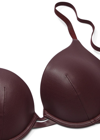 Бордовый демисезонный комплект (бюстгальтер, трусики) Victoria's Secret