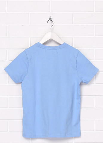 Блакитна літня футболка By Very