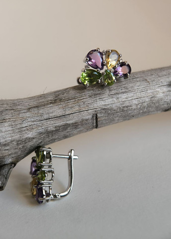 Сережки Silver Flame (329999771)