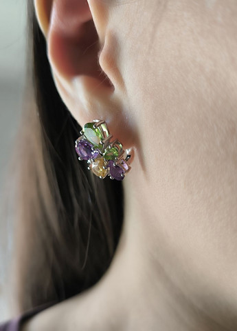 Сережки Silver Flame (329999771)