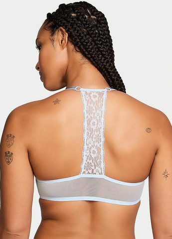 Блакитний демісезонний комплект (бюст, трусики) Victoria's Secret