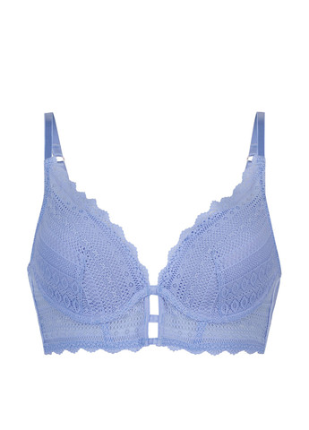 Светло-лиловый бралетт бюстгальтер Hunkemoller с косточками полиамид