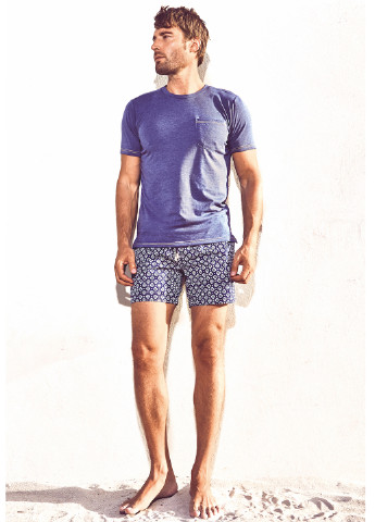 Синяя футболка David