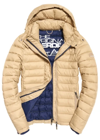 Песочная демисезонная куртка Superdry