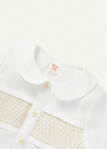 Комбінований літній костюм (рубашка, шорти) SHEIN