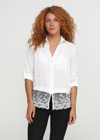 Белая демисезонная блуза Rinascimento
