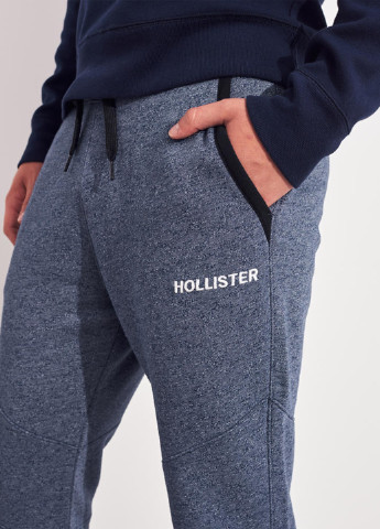 Сіро-синій демісезонний костюм (світшот, брюки) брючний Hollister