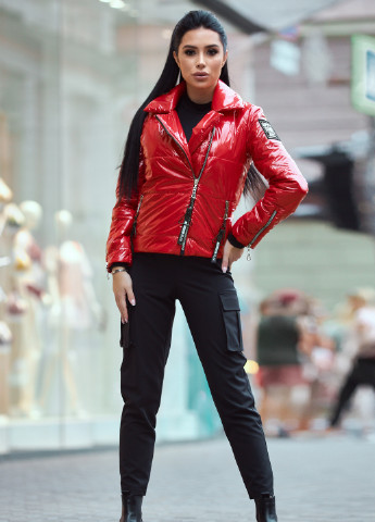 Червона демісезонна куртка ST-Seventeen