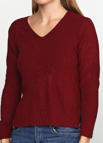 Бордовий демісезонний пуловер пуловер Imperial