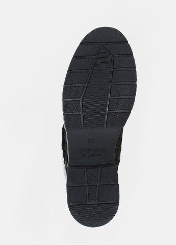 Зимние ботинки r17355 черный Avangard из натурального нубука