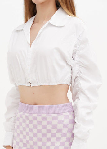 Біла блуза PrettyLittleThing