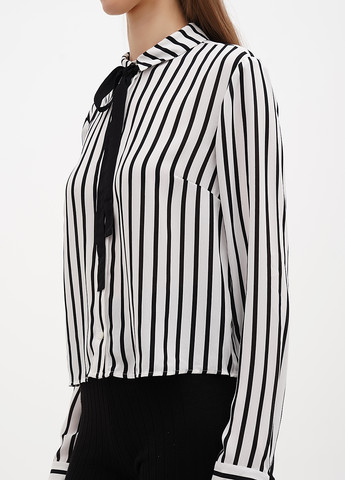 Чёрно-белую блуза H&M