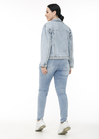 Голубая демисезонная куртка Legend Jeans