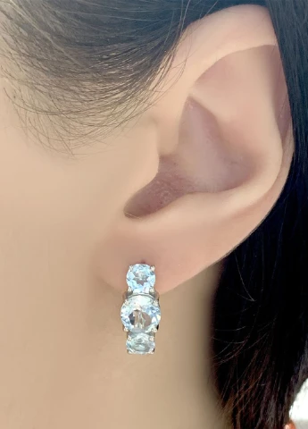 Серьги Silver Flame (152314380)