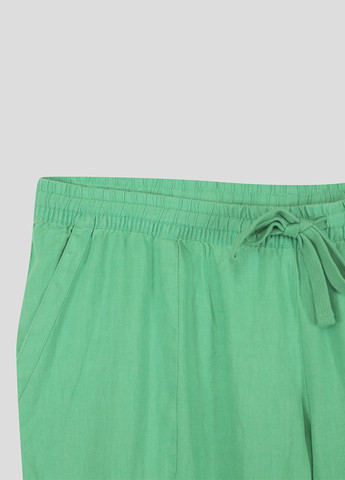 Зеленые спортивные демисезонные джоггеры брюки C&A