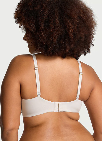 Светло-серый демисезонный комплект (бюстгальтер, трусики) Victoria's Secret