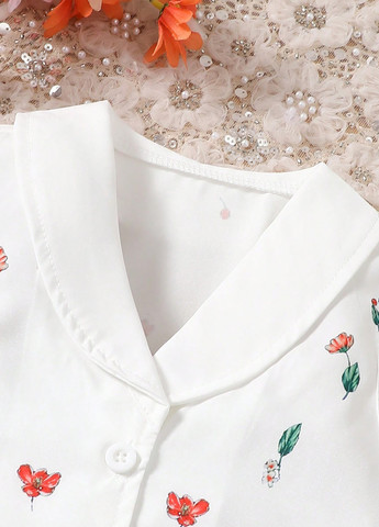 Комбінований літній костюм (комбінезон, жилет, панама) SHEIN