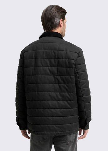 Черная демисезонная куртка Tom Tailor