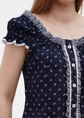 Тёмно-синяя блуза C&A