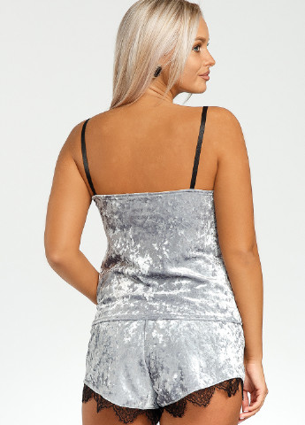 Сіра всесезон піжама (майка, шорти) майка + шорти Ghazel