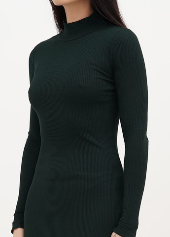 Темно-зелена кежуал сукня сукня-водолазка, силуетна Whistles однотонна