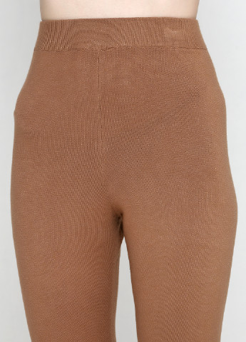 Костюм (джемпер, брюки) Max long fashion однотонный коричневый кэжуал
