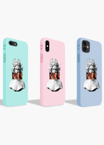 Чохол силіконовий Apple Iphone 11 Pro Меган Фокс Ренесанс Медуза Горгона (Megan Fox) Білий (9231-1203) MobiPrint (219331327)