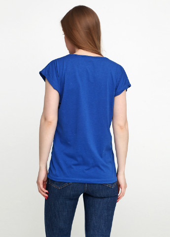 Синяя летняя футболка Kafkame