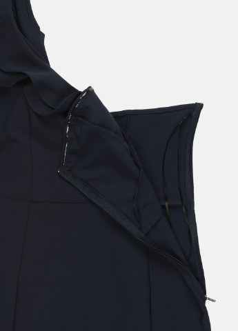 Темно-синя кежуал сукня H&M однотонна