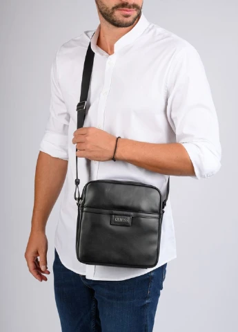 Сумка мужская Guess SCALA TOP ZIP CROSSBODY FLAT (251444170)