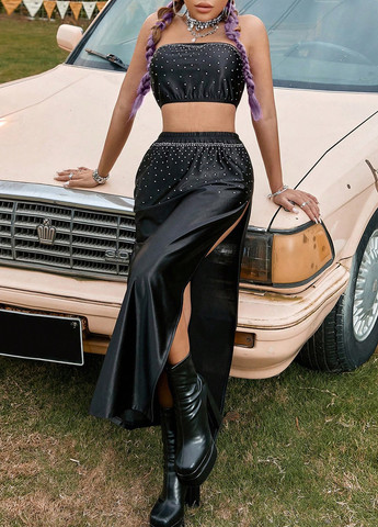 Костюм (топ, спідниця) SHEIN (323127241)