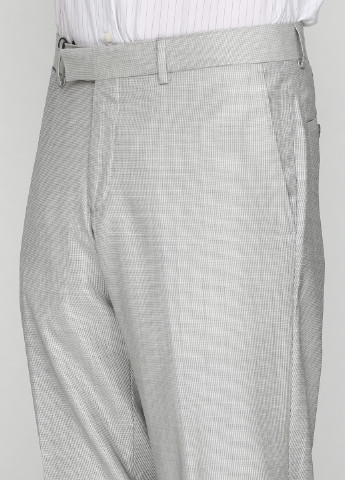 Светло-серые классические демисезонные прямые брюки Emilio Guido