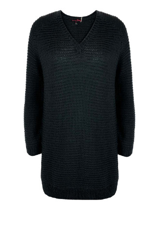 Графітовий демісезонний подовжений светр джемпер Tom Tailor