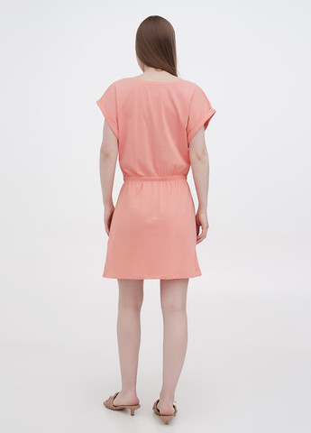 Персиковое кэжуал платье Orsay однотонное