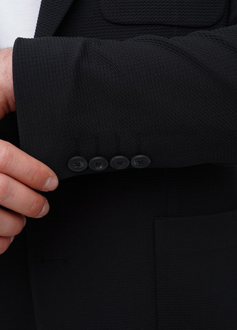 Чорний демісезонний костюм (піджак, штани) брючний Trend Collection