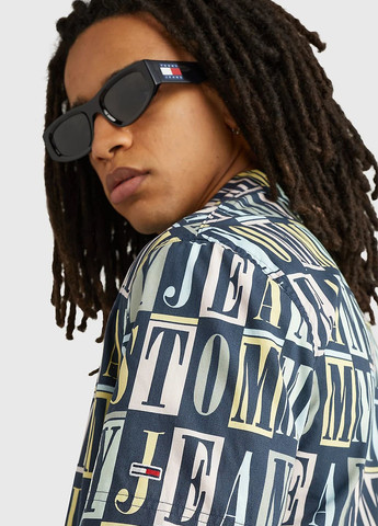 Цветная кэжуал рубашка с логотипом Tommy Jeans