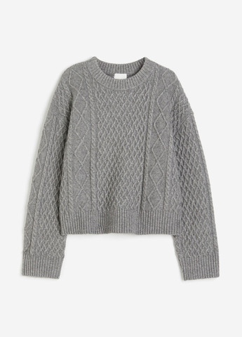 Серый демисезонный джемпер джемпер H&M