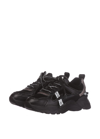 Черные демисезонные кроссовки Lonza