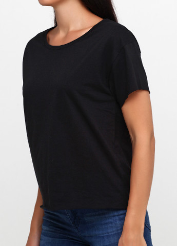 Чорна літня футболка Zara