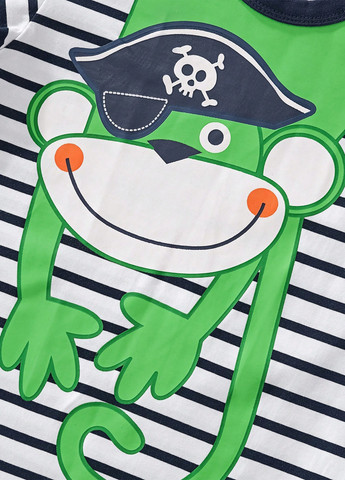 Комбинированный летний комплект (футболка, шорты) SHEIN