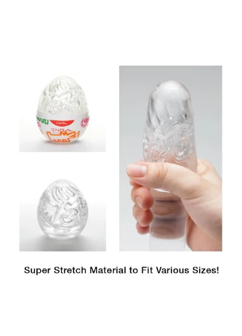 Мастурбатор яйце Keith Haring EGG Party Tenga (254152138)